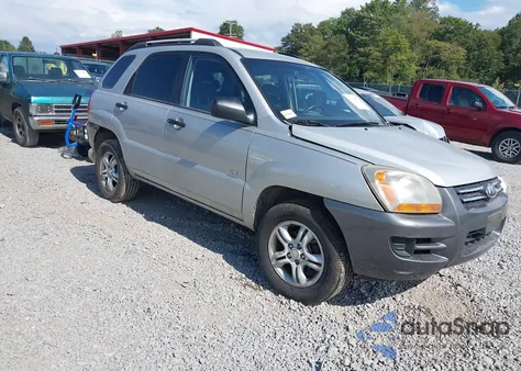 2008 Kia Sportage Ex/Lx from USA, damaged, VIN KNDJE723X87472926